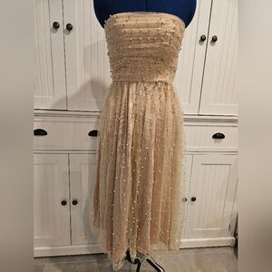 Elegant Beaded Evening Gown